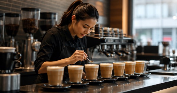 Maintaining coffee quality during peak service
