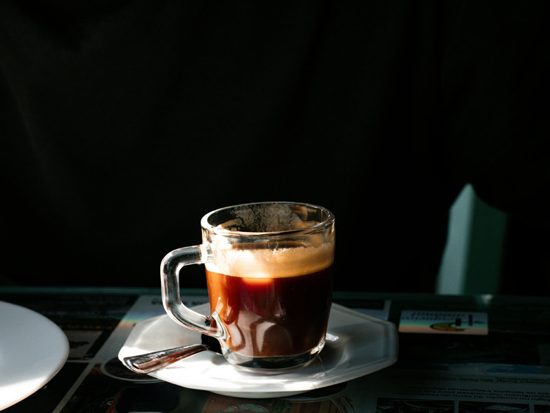 Coffee service in chain businesses